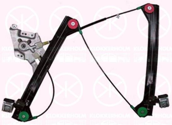 KLOKKERHOLM 65231803 Window Regulator