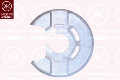 Splash Guard, brake disc KLOKKERHOLM 6525370