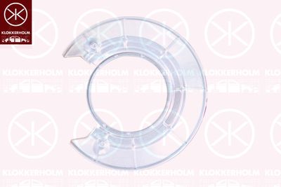 Splash Guard, brake disc KLOKKERHOLM 6526877