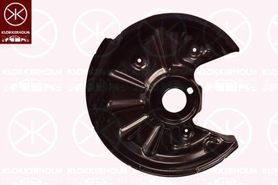 Splash Guard, brake disc KLOKKERHOLM 6614877