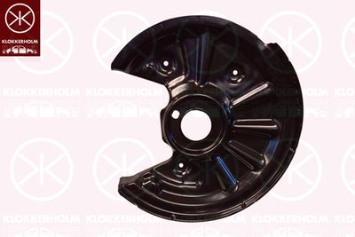 Splash Guard, brake disc KLOKKERHOLM 6614878
