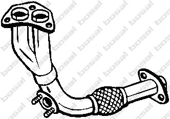 Exhaust Pipe KLOKKERHOLM 736-005