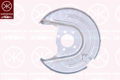 Splash Guard, brake disc KLOKKERHOLM 7522877