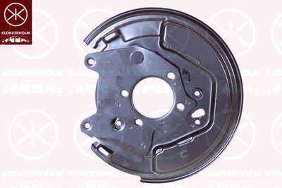 Splash Guard, brake disc KLOKKERHOLM 8109376