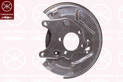 Splash Guard, brake disc KLOKKERHOLM 8109877
