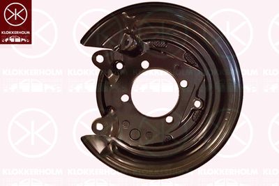 Splash Guard, brake disc KLOKKERHOLM 8116877