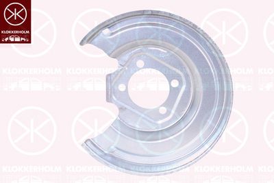 Splash Guard, brake disc KLOKKERHOLM 8118875