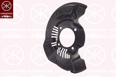 Splash Guard, brake disc KLOKKERHOLM 8127396