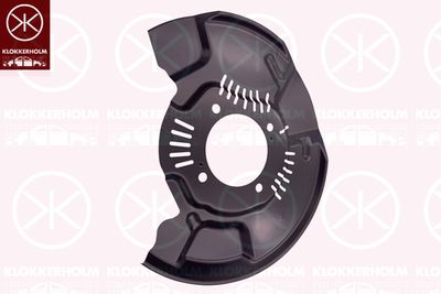 Splash Guard, brake disc KLOKKERHOLM 8128373