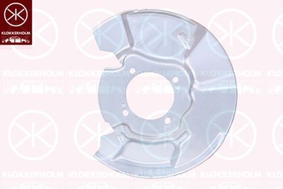Splash Guard, brake disc KLOKKERHOLM 8128377