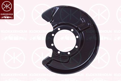 Splash Guard, brake disc KLOKKERHOLM 8133377