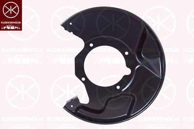 Splash Guard, brake disc KLOKKERHOLM 8136377