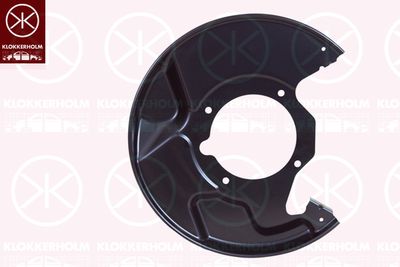 Splash Guard, brake disc KLOKKERHOLM 8136378