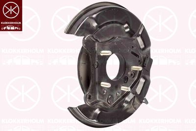 Splash Guard, brake disc KLOKKERHOLM 8136876