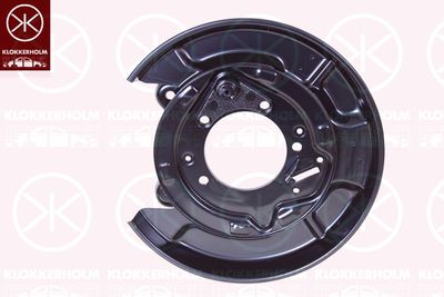 Splash Guard, brake disc KLOKKERHOLM 8136877