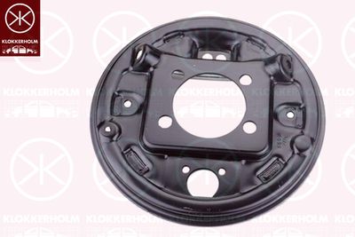 Splash Guard, brake disc KLOKKERHOLM 8155875