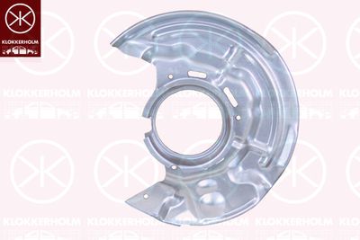 Splash Guard, brake disc KLOKKERHOLM 8160377