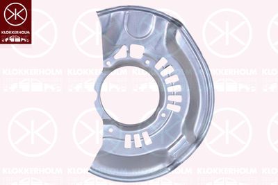 Splash Guard, brake disc KLOKKERHOLM 8163377