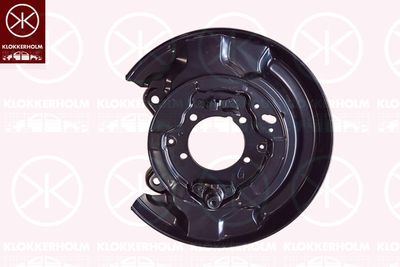 Splash Guard, brake disc KLOKKERHOLM 8163878