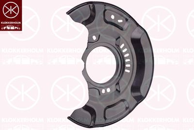 Splash Guard, brake disc KLOKKERHOLM 8164378