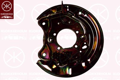 Splash Guard, brake disc KLOKKERHOLM 8168878
