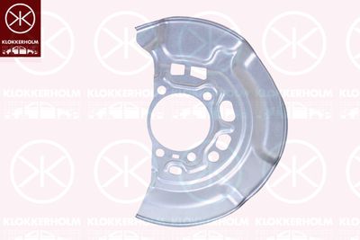Splash Guard, brake disc KLOKKERHOLM 8177377