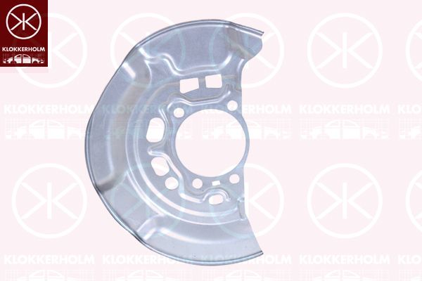 KLOKKERHOLM 8177378 Splash Guard, brake disc