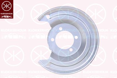Splash Guard, brake disc KLOKKERHOLM 8177878