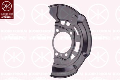 Splash Guard, brake disc KLOKKERHOLM 8179377