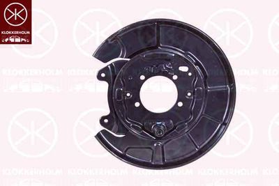 Splash Guard, brake disc KLOKKERHOLM 8179878