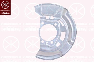 Splash Guard, brake disc KLOKKERHOLM 8183377