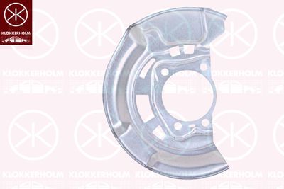 Splash Guard, brake disc KLOKKERHOLM 8183378
