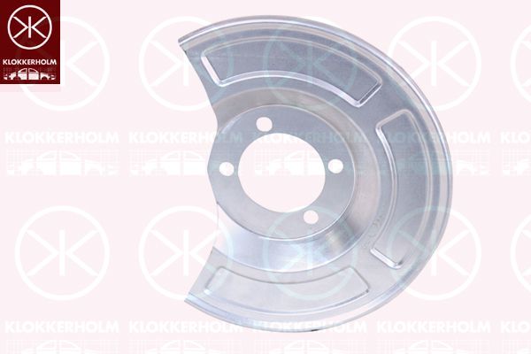 KLOKKERHOLM 8183877 Splash Guard, brake disc