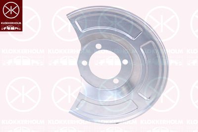Splash Guard, brake disc KLOKKERHOLM 8183877
