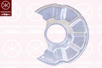 Splash Guard, brake disc KLOKKERHOLM 9007379