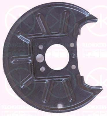 KLOKKERHOLM 9007879 Splash Guard, brake disc