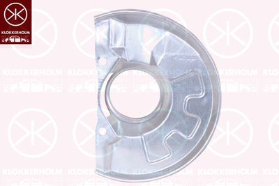 Splash Guard, brake disc KLOKKERHOLM 9008377