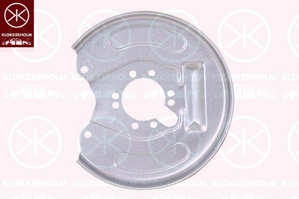 KLOKKERHOLM 9008878 Splash Guard, brake disc