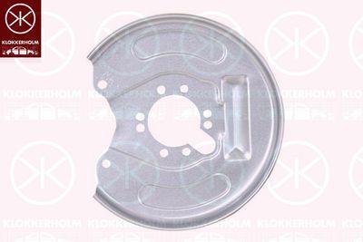 Splash Guard, brake disc KLOKKERHOLM 9008878