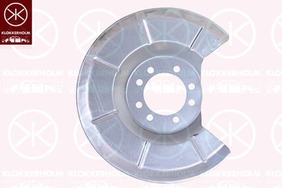 Splash Guard, brake disc KLOKKERHOLM 9009870