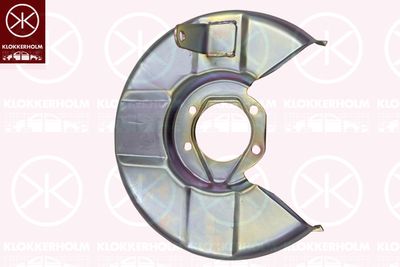 Splash Guard, brake disc KLOKKERHOLM 9020378