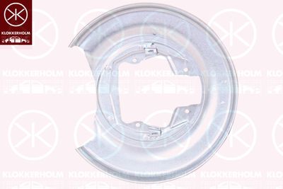 Splash Guard, brake disc KLOKKERHOLM 9021870