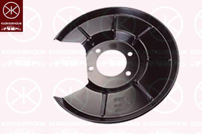 Splash Guard, brake disc KLOKKERHOLM 9022878