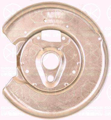 Splash Guard, brake disc KLOKKERHOLM 9036878