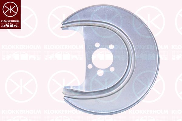 KLOKKERHOLM 9506878 Splash Guard, brake disc