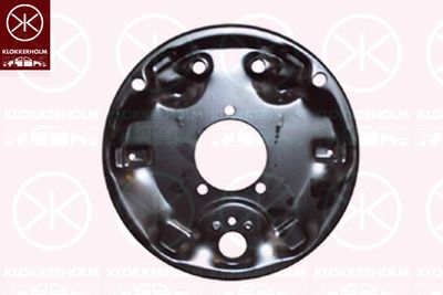 Splash Guard, brake disc KLOKKERHOLM 9512370