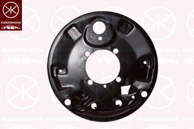 Splash Guard, brake disc KLOKKERHOLM 9512875