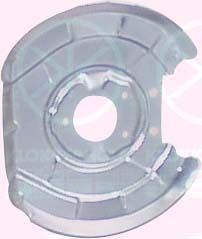 Splash Guard, brake disc KLOKKERHOLM 9513379