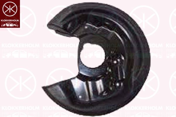 KLOKKERHOLM 9515875 Splash Guard, brake disc