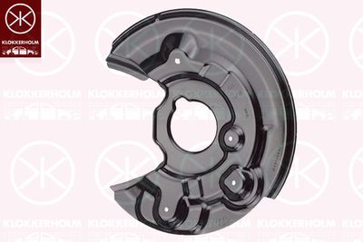 Splash Guard, brake disc KLOKKERHOLM 9515877
